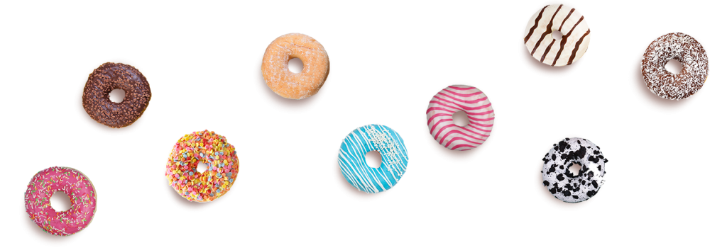 Decorate your donut with the BAKON Dipping Line